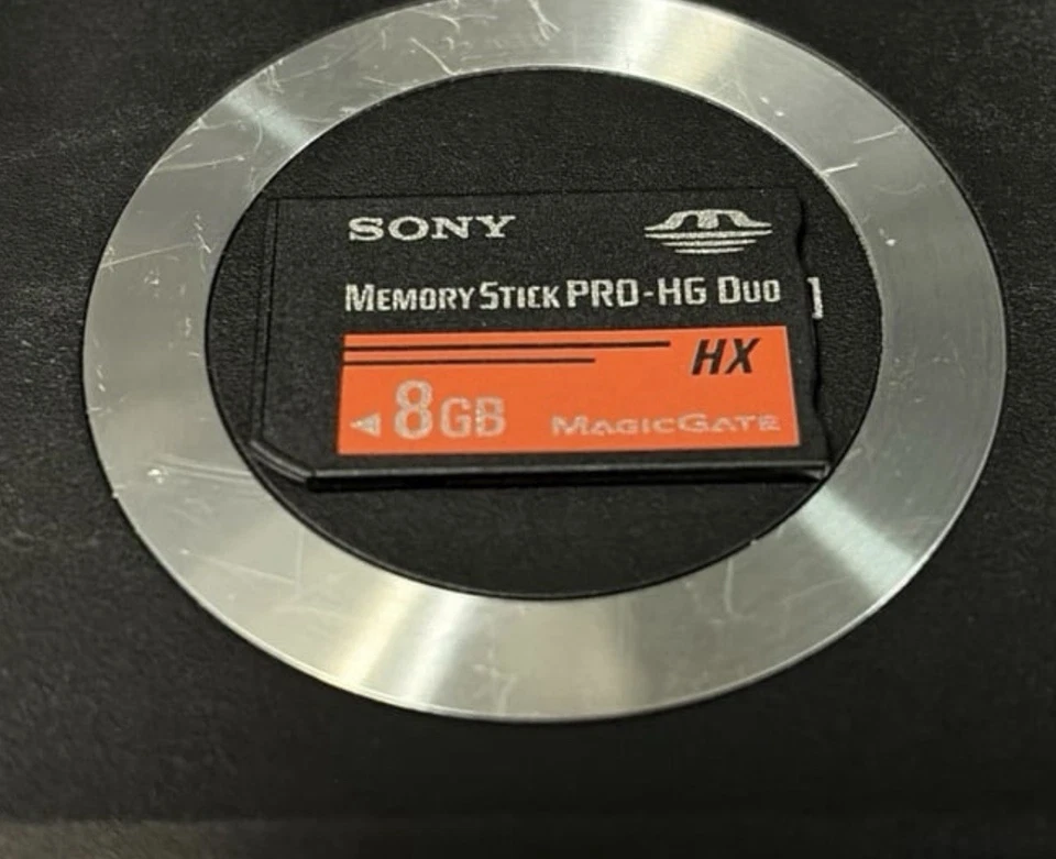 OEM Genuine Sony PlayStation PSP 8GB MagicGate Mark 2 Black SD Card Tested Works - Image 1 of 1