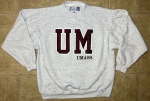 Sudadera de Colección Universidad de Massachusetts UMASS Para Hombres XL Equipo para Etiqueta Deportiva - Imagen 1 de 10