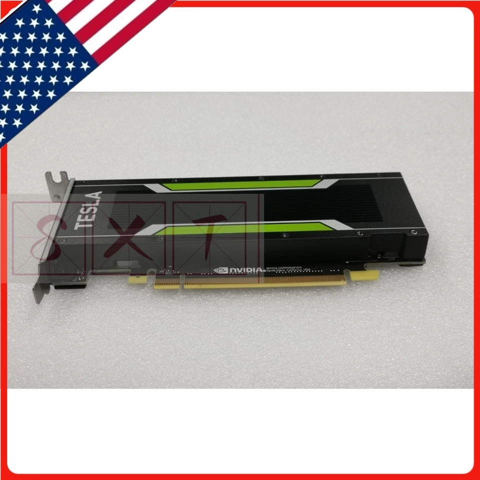 Low-Profile Nvidia Tesla P4 8GB GPU Card graphics GDDR5 Supermicro PCI-E - Image 1 of 4