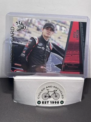 2014 Press Pass NASCAR Kyle Larson #50 RC Rookie Card Silver Foil Raw Ungraded - Image 1 of 4