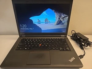 Lenovo ThinkPad t440p - i5 4300m 256gb SSD 8gbRAM Cd Drive WIN10 Pro - Check Pic - Picture 1 of 6