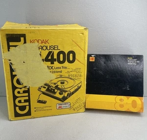 Vintage Kodak Carousel 4400 Slide Projector w/ Remote & Tray – Tested Working - Picture 1 of 24