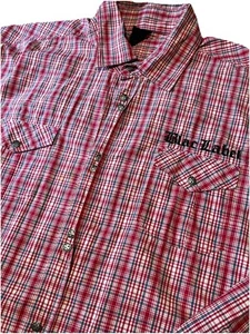 Blac Label Iron Cross Snap Button Shirt Men’s 6XL Embroidered VICE VIRTUE Moto - Picture 1 of 11