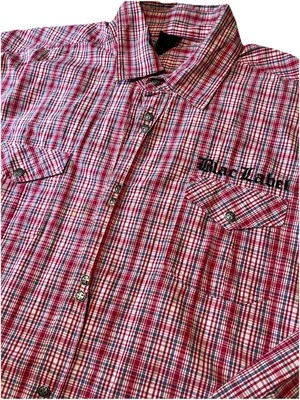 Blac Label Iron Cross Snap Button Shirt Men’s 6XL Embroidered VICE VIRTUE Moto - Image 1 of 4