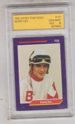 1992 - Horse Star Jockey - Kenny Iles - ¡¡GEMA CLASIFICADA COMO NUEVA 10!!! Foto 1 de 2