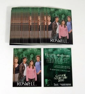 Lote de (50) tarjetas promocionales Inkworks Roswell temporada 1 2000 (PR-1) casi nuevas/como nuevas - Imagen 1 de 4