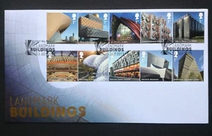 GB Buckingham 2017 Landmark Buildings Set on First Day Cover, Architect Way SHS - Picture 1 of 2