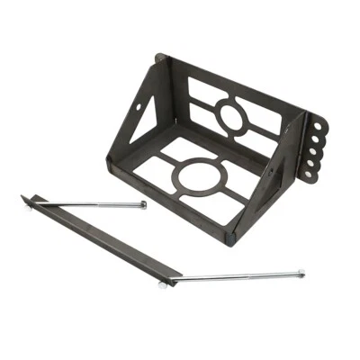 Caja de montaje de batería con perno de acero ligero de 11" con abrazadera IMCA USRA  Foto 1 de 4