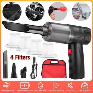 150W Handheld Car Vacuum Cleaner 16000Pa USB-C Rechargeable Home Vacuum Cleaner - Picture 1 of 19