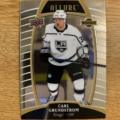 2019-20 Upper Deck Allure Hockey Carl Grundstrom RC #73 Los Angeles Kings - Image 1 of 2