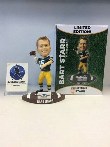 Bart Starr Green Bay Packers Limited Edition Bobblehead  (B4) Cover