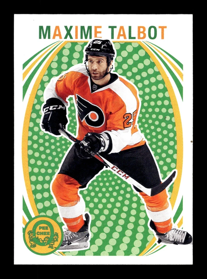 PWE READ stock photo . 2013-14 opc o-pee-chee retro #299 maxime talbot - Image 1 of 2