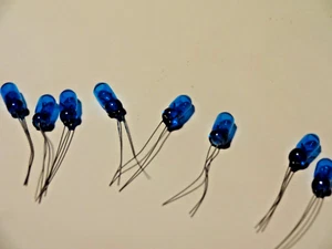 6.0 VOLT 200MA PHASE LINEAR 400 700 700B METER LAMP SET #1784 IN AQUAMARINE    - Picture 1 of 11