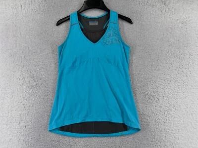 Pulôver Novara Ciclismo Jersey Feminino Pequeno Azul Regata Sem Mangas Bolso Poliéster - Imagem 1 de 4