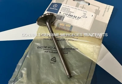 Válvula de escape motor mercedes-benz c240 clk320 s430 ml430 e430 00-06 1130500227 Foto 1 de 3