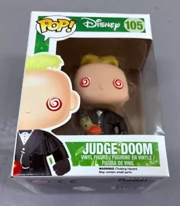 Nuovo Funko Pop Disney 105 Judge Doom Who Incorniciato Roger Rabbit Voltato - Foto 1 di 6