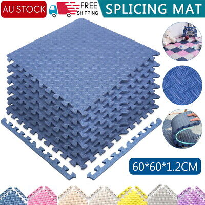6PCS EVA Foam Mat Floor Mats Interlocking Heavy Duty Puzzle Baby Kids Playmat  • 22.69$
