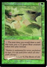 1x MTG (FOIL) Words of Wilding [NM], Onslaught