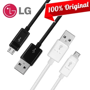 OEM Original LG Data Cable MicroUSB Fast Charger Data Sync Cable for G3 G4 Flex - Picture 1 of 11