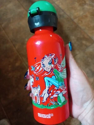 Sigg Childrens Water Bottle - Fairy & Deer Nature Design - Image 1 of 4