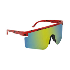 Glassy - Mojave Sunglasses - Red/Yellow