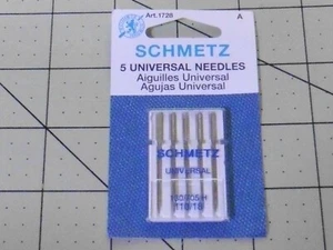 Schmetz UNIVERSAL NADELN 130/705 H: 110/18 - ART 1728 A - 5ER PACK - Bild 1 von 6