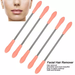 5PC Face Hair Removal Stainless Coil Spring Facial Hair Threading Epilator HR6 - Picture 1 of 22