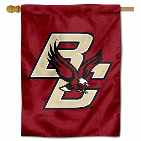 Boston College BC Logo Two Sided House Flag Cover