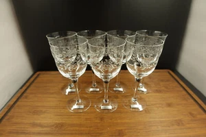 7 Noritake Patience Kristall Wasserkelche 7 1/2" - Bild 1 von 8