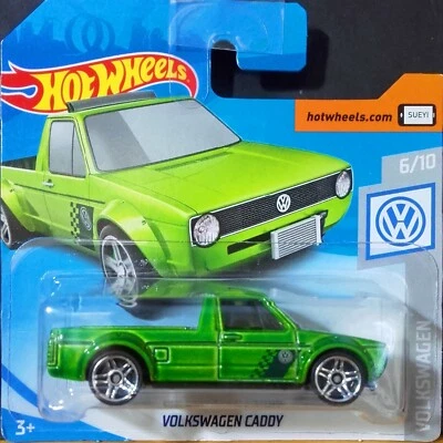 HOT WHEELS 2019 VOLKSWAGEN CADDY - HW VOLKSWAGEN Scala 1:64 Malaysia Light Green - Immagine 1 di 4