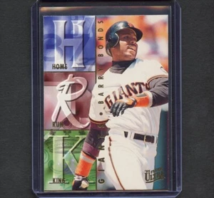 Barry Bonds 1995 Fleer Ultra HOME RUN KING #8 Insert Card San Francisco Giants - Bild 1 von 2