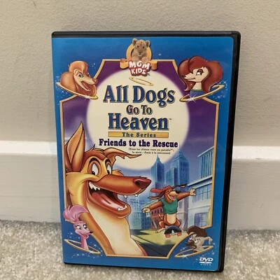 All Dogs Go to Heaven Series Friends to the Rescue DVD Video MGM Kids 2006 - Image 1 of 4