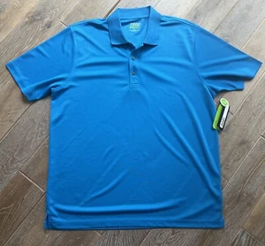 Izod Golf Perform polo Men’s size Large Blue NEW - Imagen 1 de 7