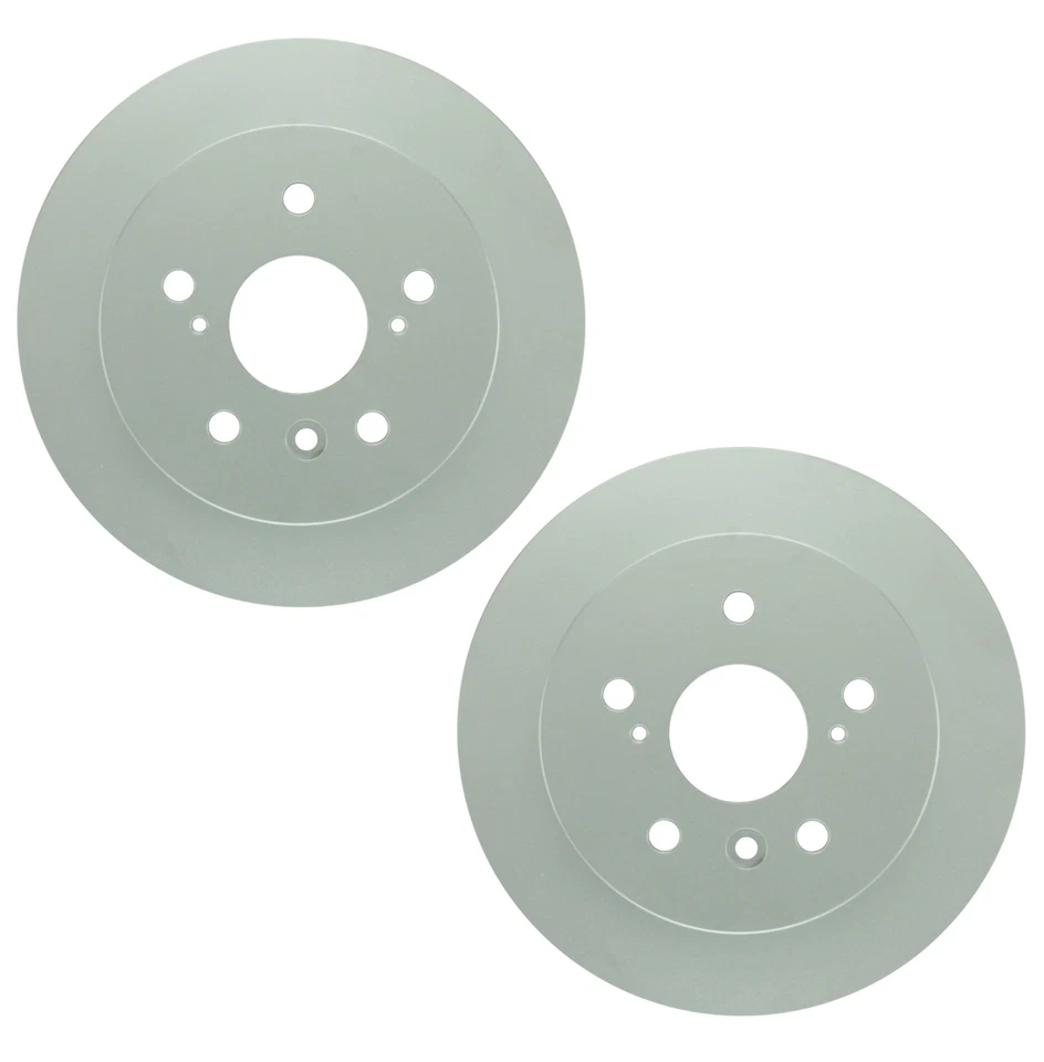Bosch QuietCast Pair Set 2 Rear 281mm Disc Brake Rotors For ES350 Avalon Camry - Image 1 of 1