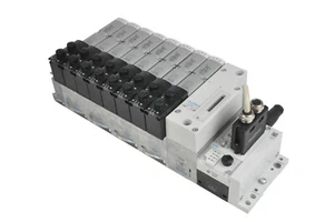 FESTO valve terminal 8x5/2 VSVA-B-B52-ZD-A1-1T1L, VTSA-FB, CPX-FB6, VABA VABV - Picture 1 of 9