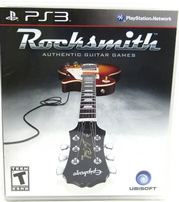 Rocksmith Authentic Guitar Games PS3 (Sony Playstation 3) NO CABLE. - Image 1 of 2