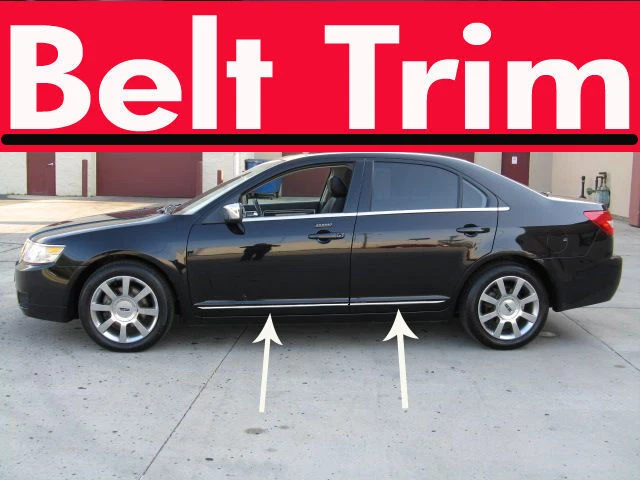 For Lincoln MKZ Zephyr CHROME SIDE BELT TRIM DOOR MOLDING 2006-2008 2009-2012 - Image 1 of 1