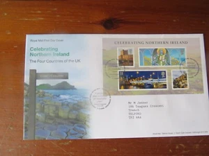 GB (5-2057) 2008 IRLANDA DEL NORTE FDC OFICINA SP/MANO/ESTAMPILLA - Imagen 1 de 1
