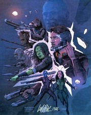 Logan Pack Avengers Infinity War 2/3 Signed Autograph Art Print Bam Box #D/2000