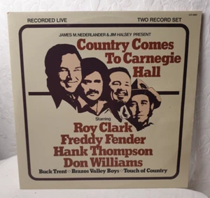 Country Comes to Carnegie Hall 2 Record Set  ABC Dot Records DO 2087 - Picture 1 of 11