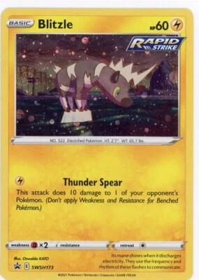 Blitzle SWSH173 SWSH: Sword & Shield Promo Cards Holo - Image 1 of 4