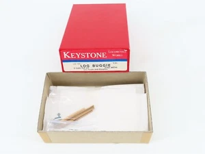 HO Scale Keystone Locomotive Works Kit #HO-100 Log Buggie - Picture 1 of 5