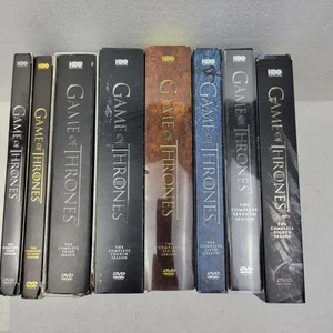 Game of Thrones DVD Seasons 1 2 3 4 5 6 7 8 (US & Canada) Good Used Once - Picture 1 of 9