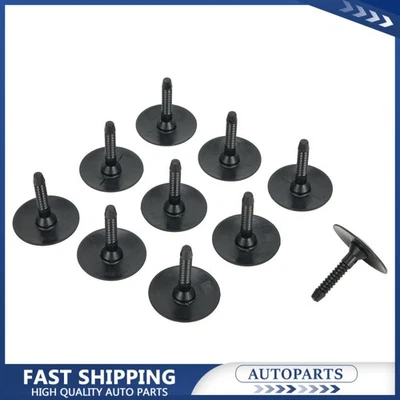 10pcs Side Shield & Trim Retainer for BMW 07-14-7-296-886 3 Series 07147296886 - Image 1 of 4