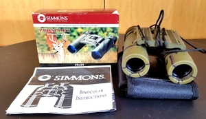 SIMMONS Pro-Sport Outdoor Binoculars Coated Camouflage Color / Case - Picture 1 of 9
