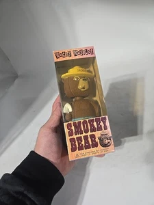 Funko Wacky Wobbler Smokey Bear Bobblehead In Box  - Picture 1 of 11