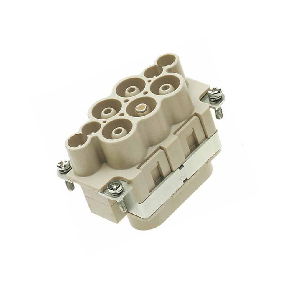 09380082601 Conector: ángulo recto macho Han Com PIN: 8(4+4) HARDING Foto 1 de 1