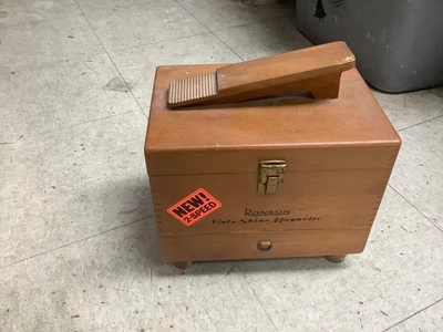 VINTAGE RONSON ROTO SHINE MAGNETIC SHOE KIT (COMES WITH RONSON ROTO POLISHER) - Image 1 of 4