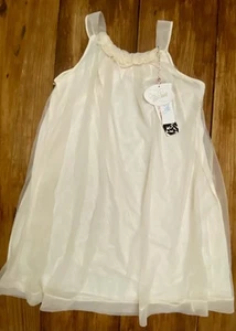 Camisón Babydoll Vintage Miss Elaine Marfil Transparente Fluido Nuevo Con Etiquetas Romántico - Imagen 1 de 15