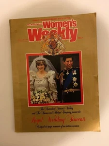RARE The Australian Women's Weekly Royal Wedding Souvenir August (1981) - Picture 1 of 10